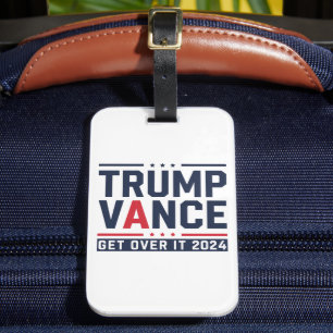 トランプが2024年選挙で勝利 トランプ大統領 ヴァンス ラゲッジタグ