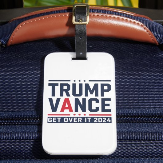 トランプが2024年選挙で勝利 トランプ大統領 ヴァンス ラゲッジタグ (正面インサイチュ2)