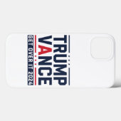 トランプが2024年選挙で勝利 トランプ大統領 ヴァンス Case-Mate iPhoneケース (裏面 (横))
