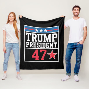 トランプが2024年選挙で勝利 トランプ2024年勝出 フリースブランケット