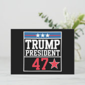 トランプが2024年選挙で勝利 トランプ2024年勝出 招待状 (スタンド正面)