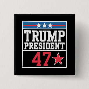 トランプが2024年選挙で勝利 トランプ2024年当選 缶バッジ