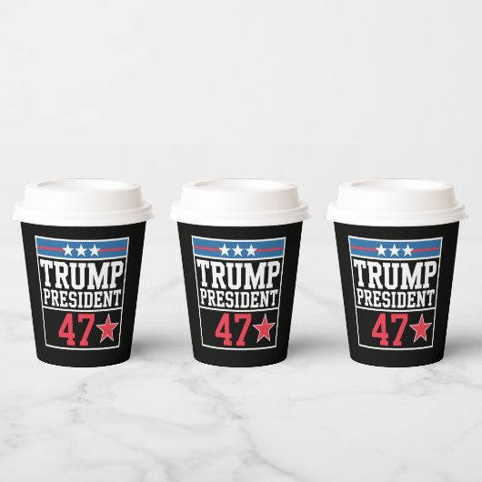 トランプが2024年選挙に勝利 トランプ2024年当選 紙コップ (複数)