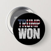 トランプが47代目米国大統領に当選 2024年選挙 缶バッジ (正面&裏面)