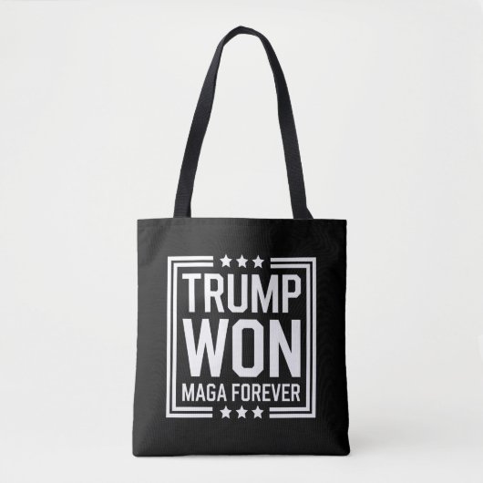 トランプが47代目米国大統領に当選 Maga 選挙 2024 トートバッグ (正面)