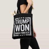 トランプが47代目米国大統領に当選 Maga 選挙 2024 トートバッグ (クローズアップ)