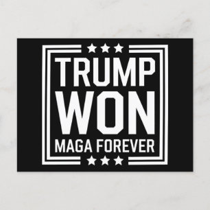 トランプが47代目米国大統領に当選 Maga 選挙 2024 ポストカード
