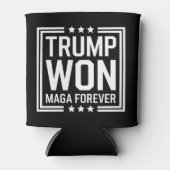 トランプが47代目米国大統領に当選 Maga 選挙 2024 缶クーラー (正面)