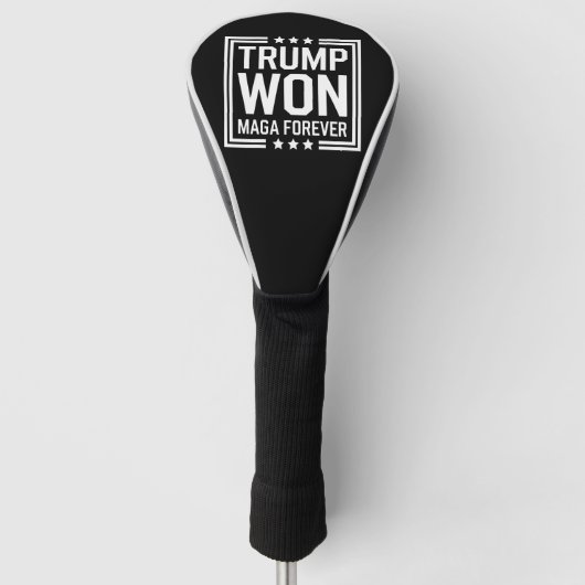 トランプが47代目米国大統領に当選 Maga 2024年選挙 ゴルフヘッドカバー (正面)