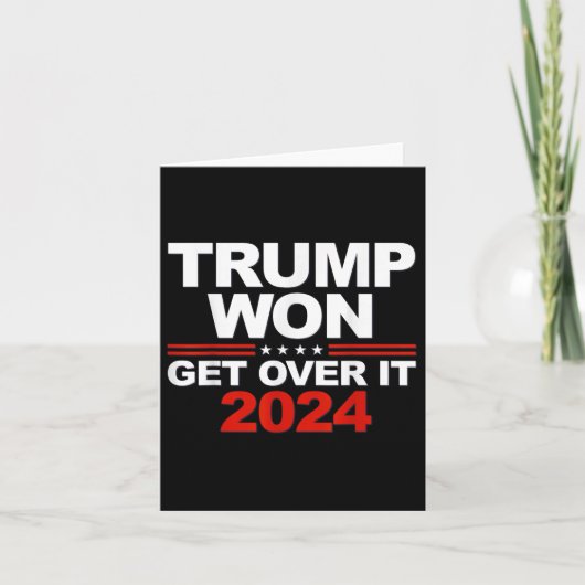 トランプがItを乗り越えて獲得2024 カード (正面)