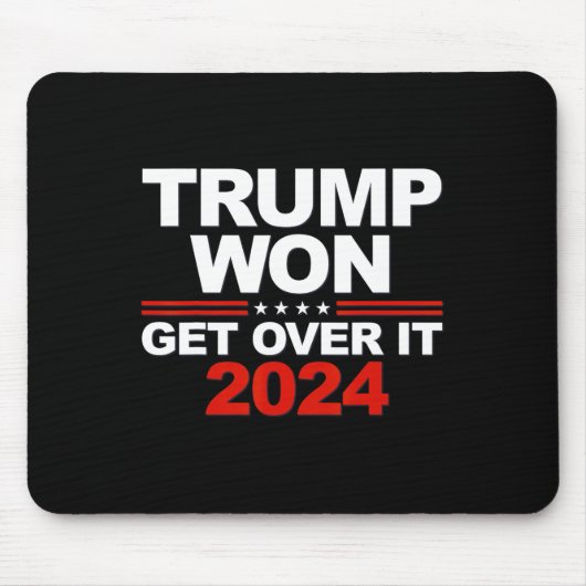 トランプがItを乗り越えて獲得2024 マウスパッド (正面)