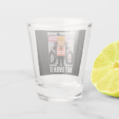 トランプがItを乗り越えるMagaが2024年選挙で勝利 ショットグラス (裏面)