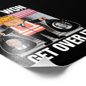 トランプがItを乗り越えるMagaが2024年選挙で勝利 フォトプリント (角)