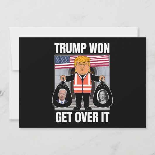 トランプがItを乗り越えるMagaが2024年選挙で勝利 招待状 (正面)