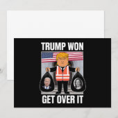トランプがItを乗り越えるMagaが2024年選挙で勝利 招待状 (正面/裏面)