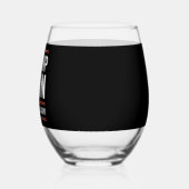 トランプがMAGAトランプの勝者2024修正アメリカ再び勝利 ステムなしワイングラス (右)