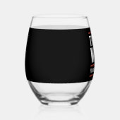 トランプがMAGAトランプの勝者2024修正アメリカ再び勝利 ステムなしワイングラス (左)