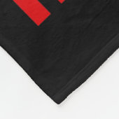 トランプごみの日11月5日ごみの取り出し フリースブランケット (角)