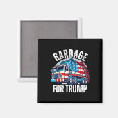 トランプごみ箱を支持する自慢のトランプごみ箱 マグネット (正面/裏面)