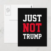 「トランプじゃない」ポストカード ポストカード (正面/裏面)