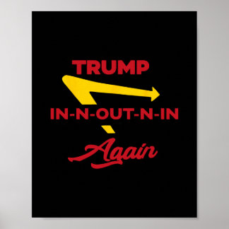 トランプでまた入ったり出たり ポスター