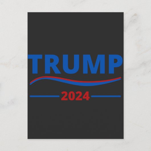 トランプでアメリカを取り戻す シーズンポストカード (正面)