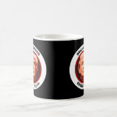 トランプでコーヒーを作素晴らしる コーヒーマグカップ (中央)