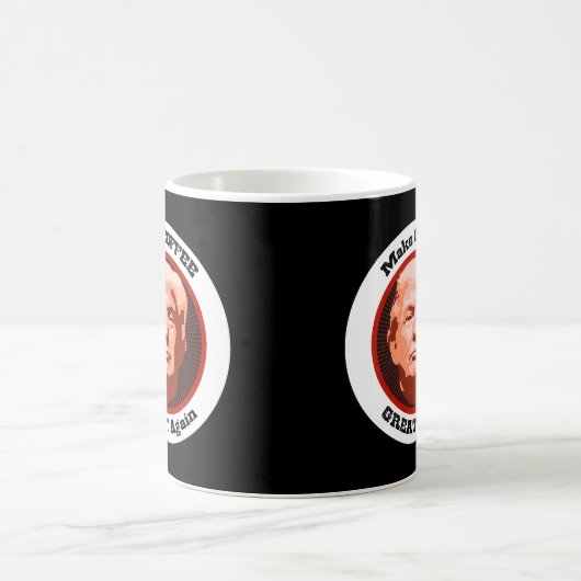 トランプでコーヒーを作素晴らしる コーヒーマグカップ (中央)