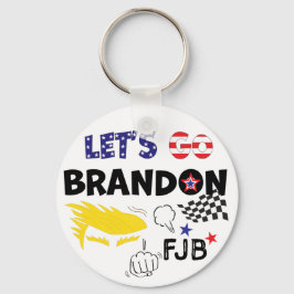 トランプでブランドンを行こう キーホルダー