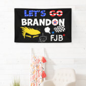 トランプでブランドンを行こう 横断幕 (インサイチュ)