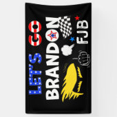 トランプでブランドンを行こう 横断幕 (縦)