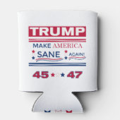 トランプで再びアメリカを正気にする 缶クーラー (裏面)