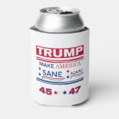 トランプで再びアメリカを正気にする 缶クーラー (缶裏面)