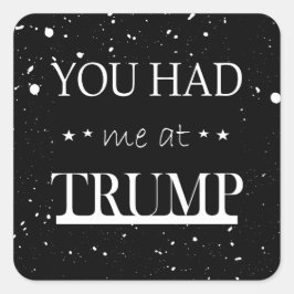 トランプで私を食べた スクエアシール