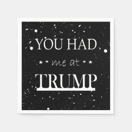 トランプで私を食べた スタンダードカクテルナプキン