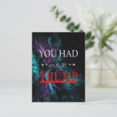 トランプで私を食べた ポストカード (スタンド正面)