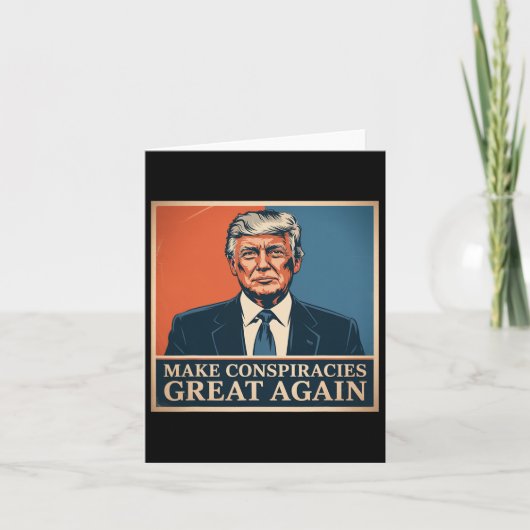 トランプで陰謀論を再び偉大に 7 カード (正面)