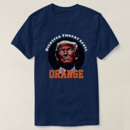 トランプとの「災害脅威レベルORANGE」 Tシャツ