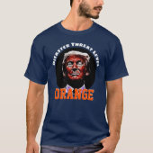 トランプとの「災害脅威レベルORANGE」 Tシャツ (正面)