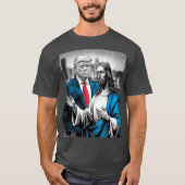 トランプとイエス Tシャツ (正面)