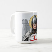 トランプとテンプル騎士団 コーヒーマグカップ (正面左)