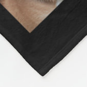 トランプとペンブロークウェルシュコーギードッグUsa国旗のElecti フリースブランケット (角)