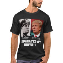 トランプとムッソリーニ - 生まれながらの双子? 反トランプ