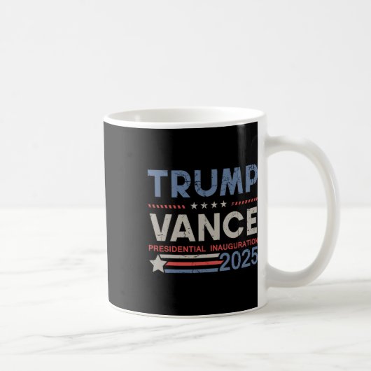 トランプとヴァンス大統領就任式2025年記念グッズ コーヒーマグカップ (右)
