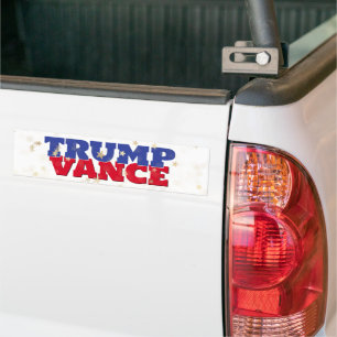 トランプとヴァンス バンパーステッカー