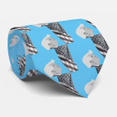 トランプと米国国旗 ネクタイ (ロール)