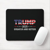 トランプと2025年素晴らしの新しいゴール政治 マウスパッド (マウス)