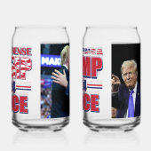 トランプとJD・ヴァンス 2024 ガラス缶 (右)