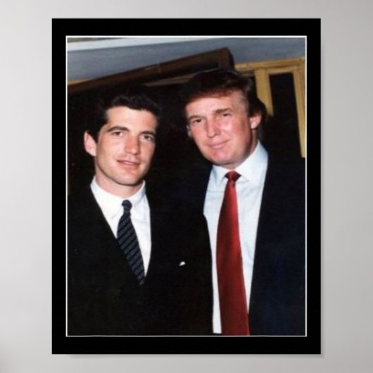 トランプとJfk匿名 ポスター (正面)