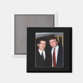 トランプとJfk匿名 マグネット (正面/裏面)